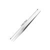 Angoily 10pc Stainless Steel Pointed Tweezers for Sewing Crafting and Precision Work Durable Resistant Straight Tip Tweezers Ergonomic Design for Easy Handling view 2