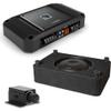 Alpine RS-SB10 10" Halo R-Series R2 Preloaded Sub Enclosure & R2-A75M Amp Bundle Including RUX Bass Knob view 1