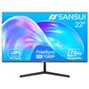 SANSUI Computer Monitor 22 inch IPS FHD 1080P PC Monitor 75Hz, Monitors with HDMI,VGA Ports, Eye Care, Desktop Monitor Ultra-Thin Tilt Adjustable VESA Mount (ES-22X3 HDMI Cable Included) view 1