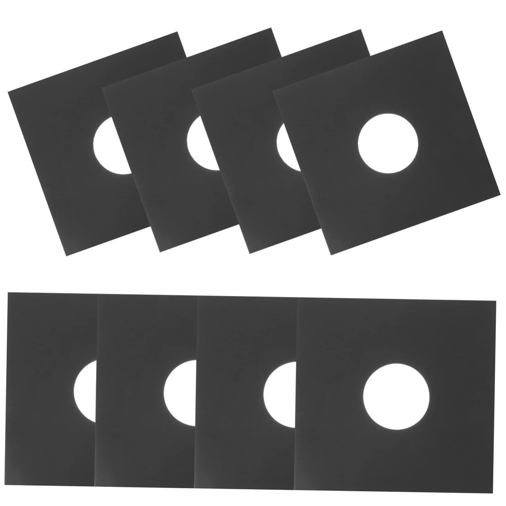ULDIGI 10pcs Anti-Static Vinyl Record Sleeves Inner Protectors for Albums Prevent Scratches and Dust for Vinyl Enthusiasts