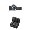 Bundle of Sony Alpha ZV-E10 - APS-C Interchangeable Lens Mirrorless Vlog Camera - Black + Sony Dual-Channel Wireless Microphone ECM-W3 view 1