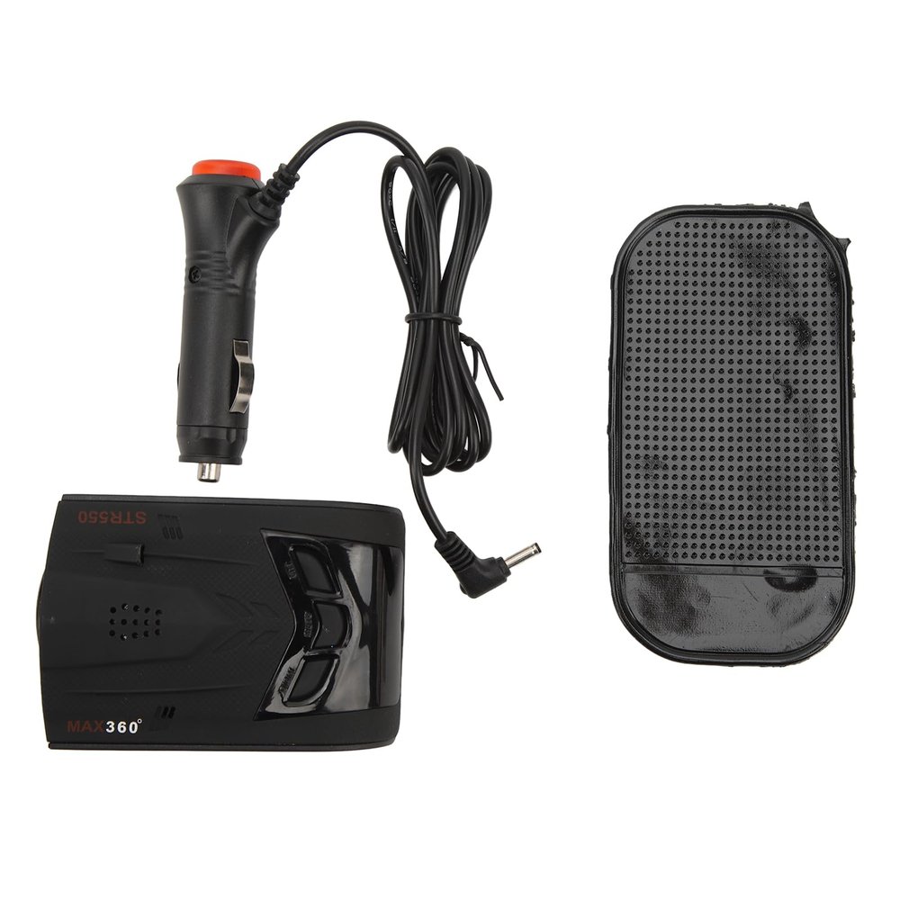 DOACT 360-Degree Car Speed Detector with Voice Prompt, 16 Band Detection, Quick Response