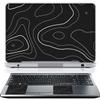 13 13.3 Inch Laptop Skin Sticker Cover Premium Sticker Cover Art Decal Decorative (Included 2 Wrist Pad Skins) - Topographic view 1