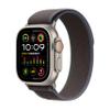 Apple Watch Ultra 2 [GPS + Cellular 49mm] Smartwatch with Rugged Titanium Case & Blue/Black Trail Loop S/M. Fitness Tracker, Precision GPS, Action Button, Extra-Long Battery Life view 1