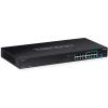 TRENDnet TPE-BG182g, 18-Port Gigabit 470W PoE++ Switch with 8 x 95W PoE++ Ports, 8 x 30W PoE+ Ports, 2 Gigabit SFP Slots,470W PoE Budget, 1U 19 Rack Mountable, Black (Renewed) view 1