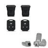2Pack Camera and Flash Hot Shoe Cover Cap for Canon Speedlite EL-1 EL-100 600EX II 430EX III on Canon EOS R8 R50 R6 Mark II R10 R7 R5 C R5C R3 Mirrorless Camera view 1