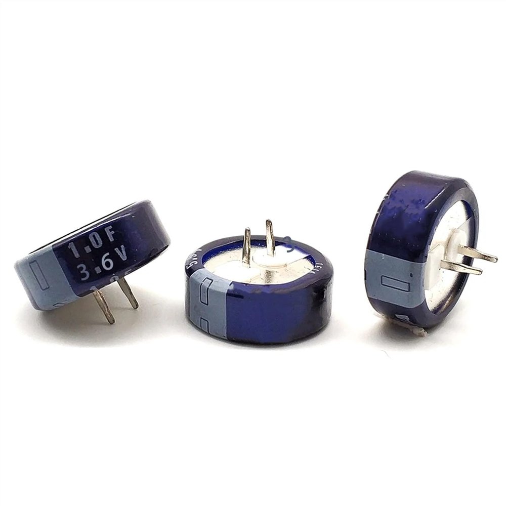 Super Capacitors DBS Series 3.6V 0.047F 0.1F 0.22F 0.33F 0.47F 1F Condensatore Capacitor SuperCapacitor (Size : 1F DBS-3R6D105T)