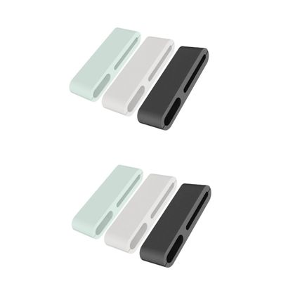 jojofuny 6pcs Cable Organizer Clips Wire Holder for Desktop Adhesive Cord Protector for Power Cords Charging USB Random Colors