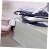 jojofuny 6pcs Cable Organizer Clips Wire Holder for Desktop Adhesive Cord Protector for Power Cords Charging USB Random Colors view 4