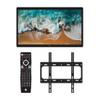 Core Innovations 4K UHD LED 43" Outdoor IP54 Weatherproof TV for Partial Sun with Compatible Wall Mount + IPX55 Waterproof Remote view 4