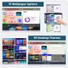 [8 Cores 6+128G] Radio Upgrade for Ford F150 F-150 2009 2010 2011 2012, 9'' HD Touchscreen Head Unit with Wireless CarPlay Android Auto/GPS Navigation/5GHz WiFi/Bluetooth5.0/FM/RDS/32 EQ view 4