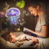 21 Sets of Films, Projector Night Light for Kids Bedroom, Ceiling, Baby Night Light Projector, Star Galaxy Projector for Baby Kids Girls with 360 Rotating, Birthday, Christmas, Nursery, Room Decor view 4