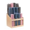 SOYDAN Large Capacity Yoga Mat Storage Rack Floor Stand, 12 Compartment Yoga Mat Holder Carpets Organizer for Home, Gym, Nursery view 3