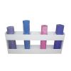 SOYDAN White Wooden Yoga Mat Rack, 7 Compartment Floor Stand Carpets Organizer, Yoga Mat Storage Holder for Home Gym, Nursery Schools view 4