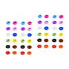 Healvian 48pairs Round Eyeglasses Non- Silicone Ear Hooks Practical Glasses Retainers for Comfortable and Invisible Temple Tips for Active Use view 1