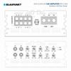 BLAUPUNKT BPA-C400 Elite Car Audio Class AB 4-Channel 2600W Stereo Amplifier view 4