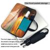 Laptop Shoulder Bag 15.6 inch Laptop Bag Computer Bag Tropical Beach Sunset Messenger Bag for Unisex view 3
