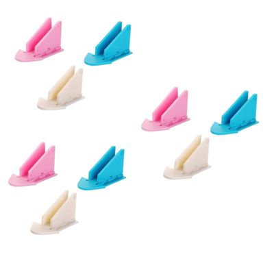 ifundom 9pcs Safety Sliding Door Locks Childproof Window Locks for Toddlers Easy to Install Strong Adhesive for Protects from Accidental Openings
