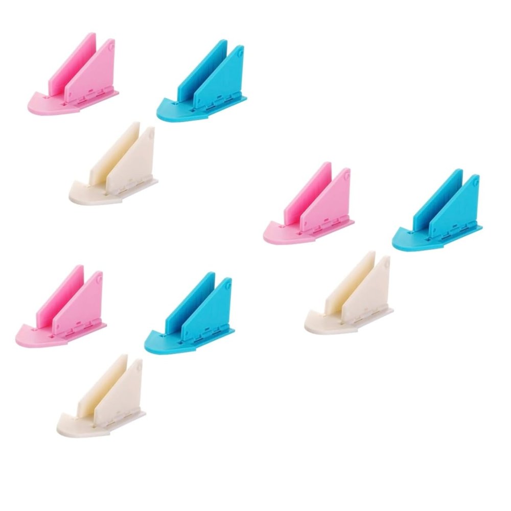 ifundom 9pcs Safety Sliding Door Locks Childproof Window Locks for Toddlers Easy to Install Strong Adhesive for Protects from Accidental Openings