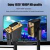 NFHK 90 Degree Left Angled VGA RGB Male to Straight Male Extension Cable 3COAX+6C for Monitor Projector Computer view 3