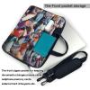 KHiry Laptop Shoulder Bag 14 inch Laptop Bag Computer Bag Colorful Cobbles Messenger Bag for Unisex view 3