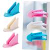 ifundom 3pcs Childproof Sliding Door Locks Safety Locks for Windows and Sliding Doors Easy Install Security for Proofing Blue Pink White view 2
