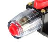 Car Truck Audio Amplifier Circuit Breaker 50A 60A 80A 100A 150A 12V 24V DC Fuse Holder Style Stereo Amplifier Refit Fuse 1Pcs (Color : Silver) view 4