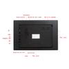 17-inch Digital Photo Frame, Multi-Functional Wall-Mounted Advertising Player, Easy to Operate, Suitable for Multiple Scenes view 3