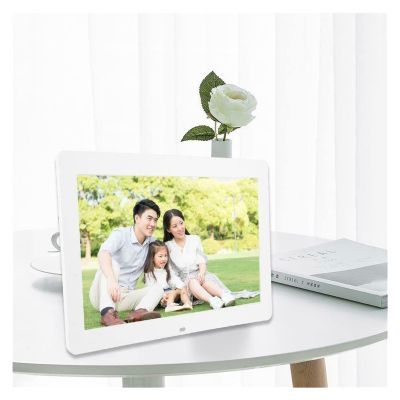 14-inch Digital Photo Frame, Multi-Functional Electronic Photo Frame, Clear Image, Wall-Mounted Advertising Player