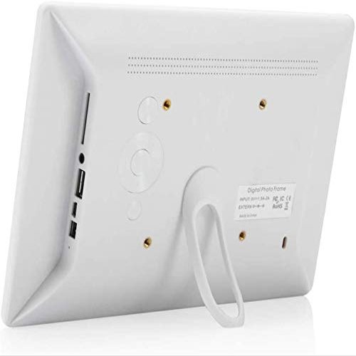 10.1-inch Smart Digital Photo Frame, High-Resolution Full IPS Screen, Clear Image, Automatic On/Off Timer, Electronic Photo Frame