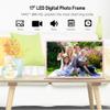 17-inch Digital Photo Frame, Multi-Functional High-Definition IPS Display, Supports Photos, Music, Calendar, Built-in Speakers view 4
