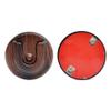 Universal Ham CB Radio Microphone Hanger, Round Knob Mic Holder Mount with Adhesive Back for Motorola HLN9073B CDM1250 CDM750 GM300 M1225 GM3688 Kenwood TK768G TK868G TM471A Two Way Radios(Wood Color) view 1