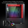 ARrase Computer Case,Mid-Tower Micro-ATX Mini-ITX Case,Tempered Glass Side Panel Pc Case,6 Fans,Supports Water Cooling,USB3.0, 18648 view 4