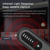 METRICSQUARE Hidden Camera Detector Spy Camera Finder Bug Detector Car GPS Tracker Detector Portable Anti Spy for Office, Hotels, Bathroom and Airbnb, 6 Levels Sensitivity, 3 Detection Modes, Short view 3