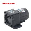 220V AC Gear Variable Speed Motor 25W Single-phase Asynchronous Motor with Governor/Speed Control Unit can Reverse (Size : 300rpm without Brack) view 4