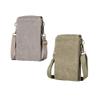 For Galaxy S25 Ultra,S24 Plus,A56/A14 Universal Small Canvas Crossbody Bag Pack Cell Phone Purse Wallet 4.7-7.2 inch Phones Adjustable Shoulder Strap for iPhone Air 17 16 Pro Max,Huawei/Sony (Green) view 3