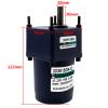 15W Induction AC 220V Motor 3IK15GN-C Fixed speed Gear Reducer Motor Single-Phase Motor Miniature Slow Speed Engine (Size : 100rpm) view 2