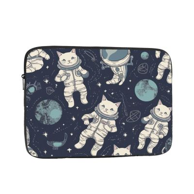 NONHAI Fun cat Astronaut Laptop Sleeve Case 15 inch Laptop Bag Shockproof Protective Notebook Case Computer Carrying Bag Case