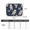 NONHAI Fun cat Astronaut Laptop Sleeve Case 15 inch Laptop Bag Shockproof Protective Notebook Case Computer Carrying Bag Case view 2