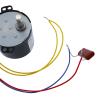 50KTYZ Permanent magnet motor AC 220V speed reducer motors controllable positive and negative inversion 6W (Size : 110rpm) view 3