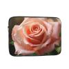 NONHAI Rose Flower Pink Laptop Sleeve Case 17 inch Laptop Bag Shockproof Protective Notebook Case Computer Carrying Bag Case, Black view 1