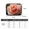 NONHAI Rose Flower Pink Laptop Sleeve Case 17 inch Laptop Bag Shockproof Protective Notebook Case Computer Carrying Bag Case, Black view 2