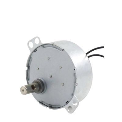 220V AC 4W Gear Motor 49KTYZ Permanent Magnetic Synchronism Motor 3RPM 5RPM 10RPM 20RPM 35RPM (Size : 20rpm)
