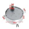 220V AC 4W Gear Motor 49KTYZ Permanent Magnetic Synchronism Motor 3RPM 5RPM 10RPM 20RPM 35RPM (Size : 20rpm) view 2