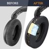 SOULWIT Ear Pads for Sennheiser HD599/HD598/SE/CS/SR/HD595/HD569/HD560S/Game Zero/G4ME Zero, Earpads Cushions for PC37X/PC38X/PC350/PXC350/PXE350/PC360/HD380/HD380 Pro- Black Gold view 4