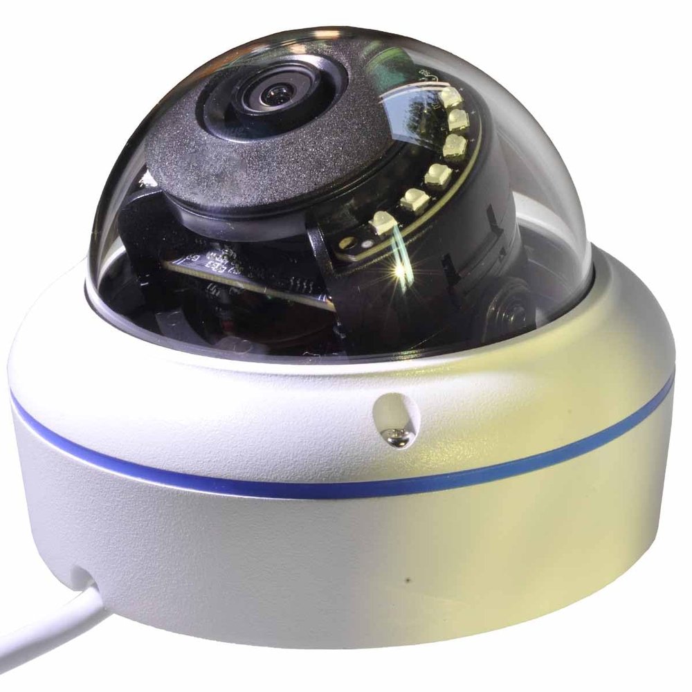 BlueFishCam Indoor Vadalproof 4MP PoE IP Camera Motion Detection 2.8mm Lens Wide Angle IP Security System IP66 4.0MP POE Network Camera CCTV Infrared Night Vision Digital