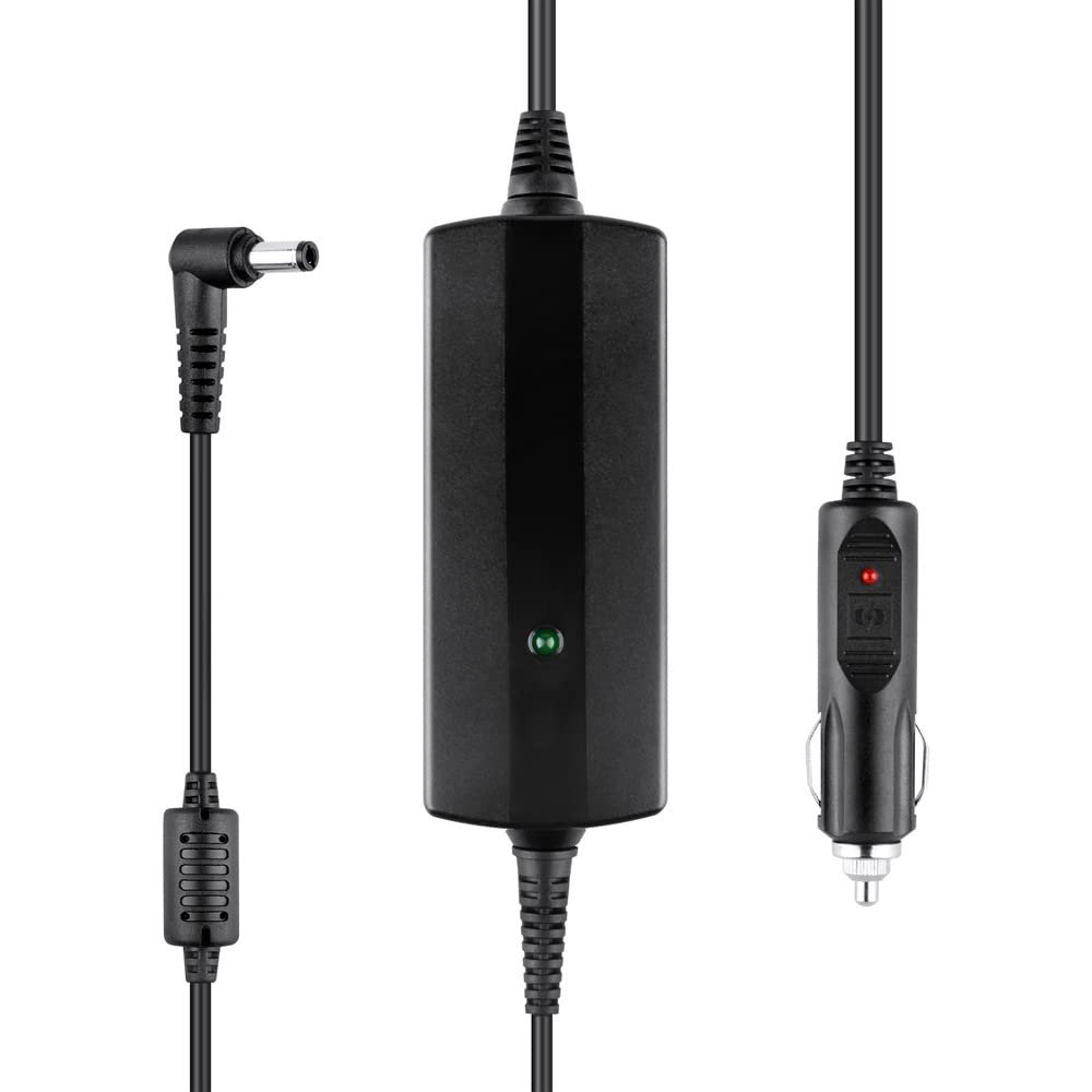 Dysead Car DC Adapter Compatible with Fujitsu Stylistic Q Series Q584 FPC35134AK Q584-W81-001 q584-w81pro-002 10.1 Tablet PC Auto Vehicle Boat RV Plug Power Supply Cord Cable Battery Charger PSU