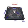 Universal Turntable Rotary Table Bearing Full Bead 6 Inch -14 Inch Thickened Square Iron Turntable Chair Sofa Base Turntable (Color : 7 inches) view 2
