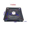 Universal Turntable Rotary Table Bearing Full Bead 6 Inch -14 Inch Thickened Square Iron Turntable Chair Sofa Base Turntable (Color : 6 Inch) view 2