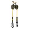 Safewaze 020-5219 - Latitude Pro Arc Flash 7' Dual Web SRL, 9012 BWB, Alu Snap Hooks view 1
